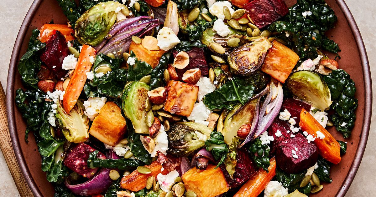 Winter Roasted Veggie Salad: Adaptable Recipe Even Salad Haters Love